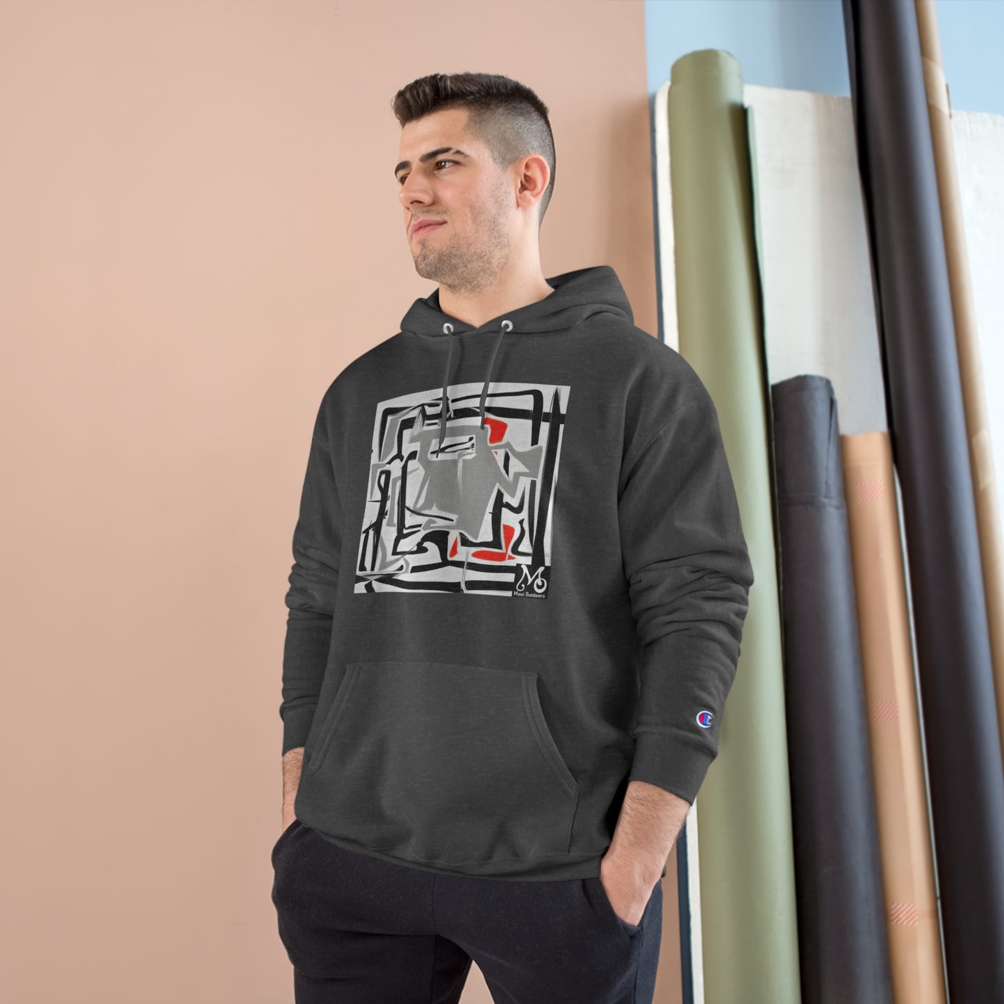 Interlocked Labyrinth - Champion Hoodie