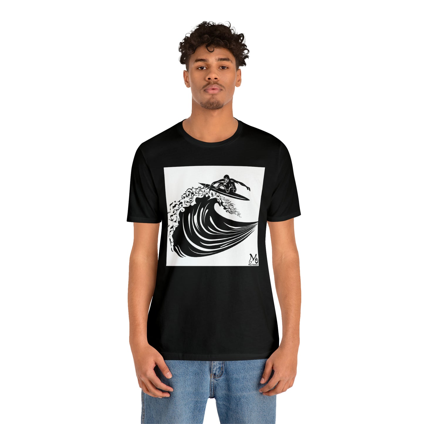 Wave Catching Surfer - T-shirt