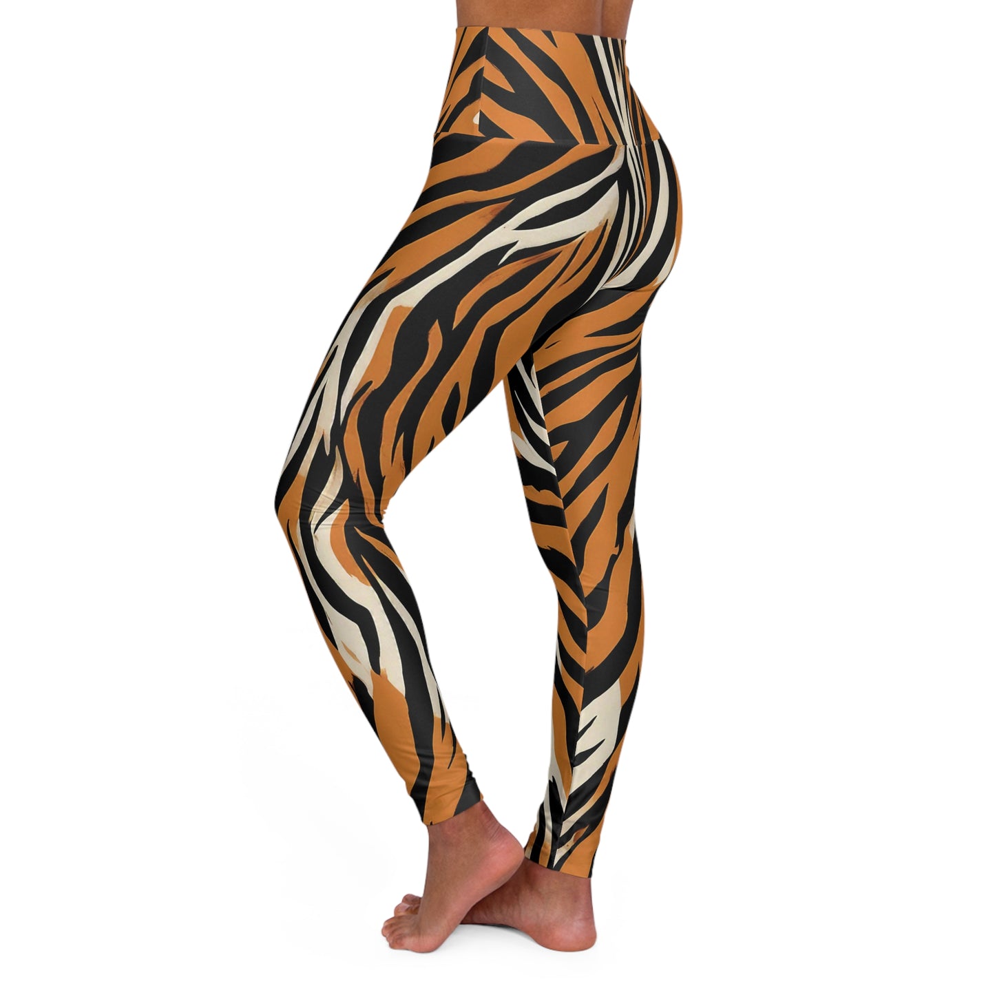 Tiger Print - Yoga Pants