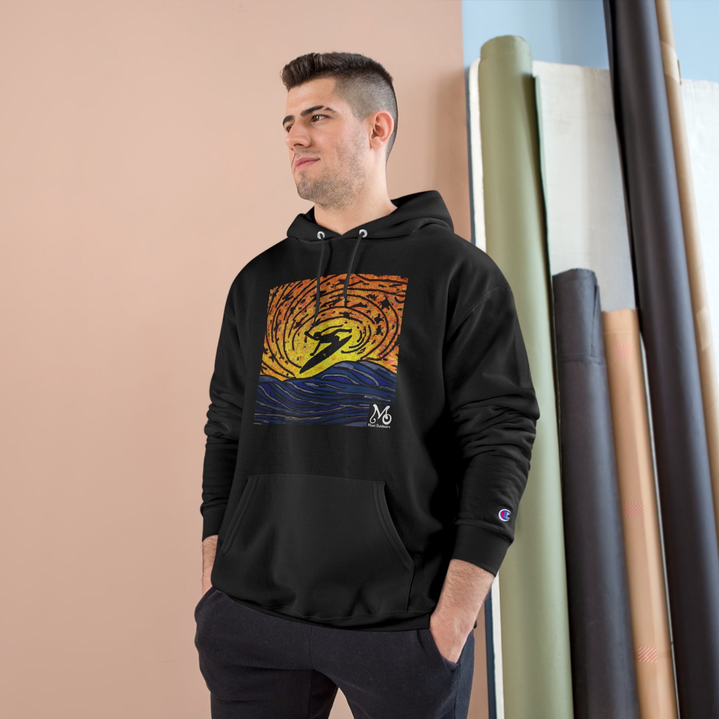 Cresting on the Horizon - Champion Hoodie