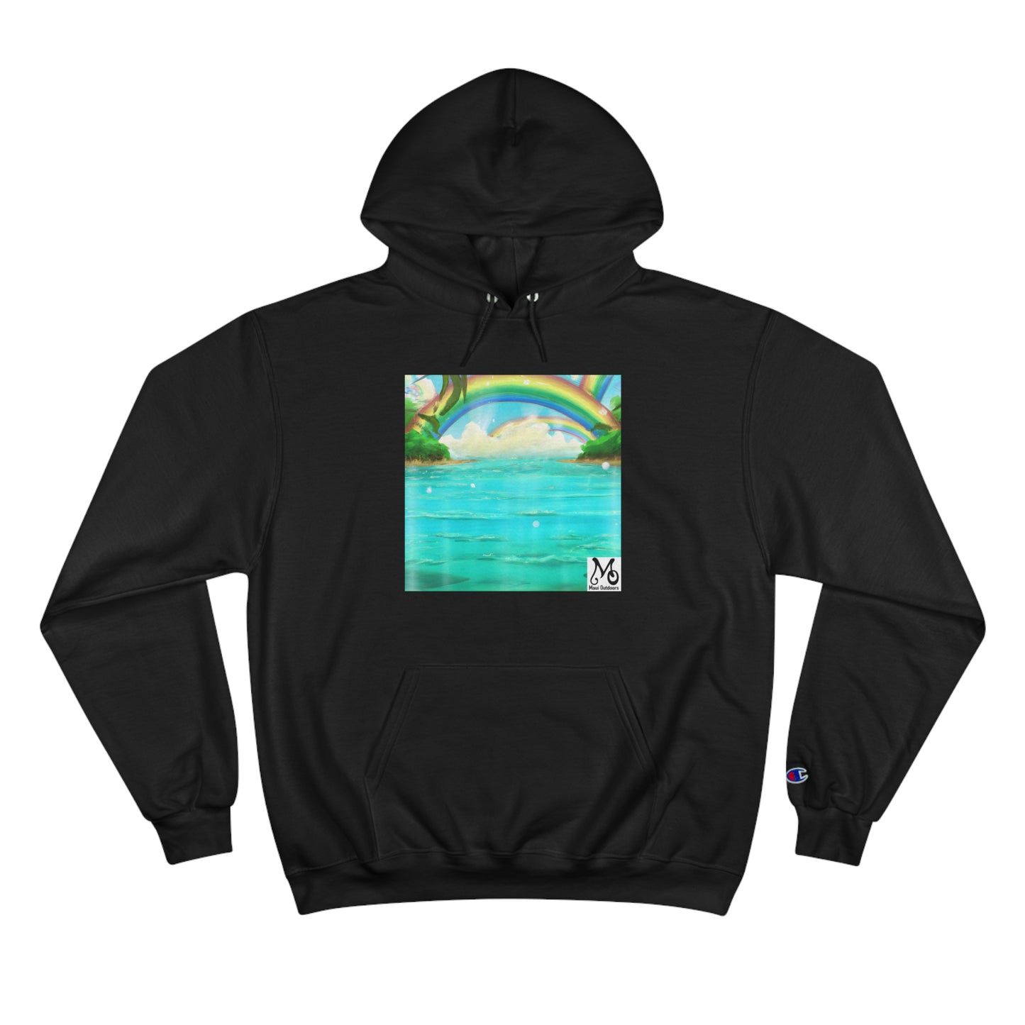 Island Paradise Vista - Champion Hoodie