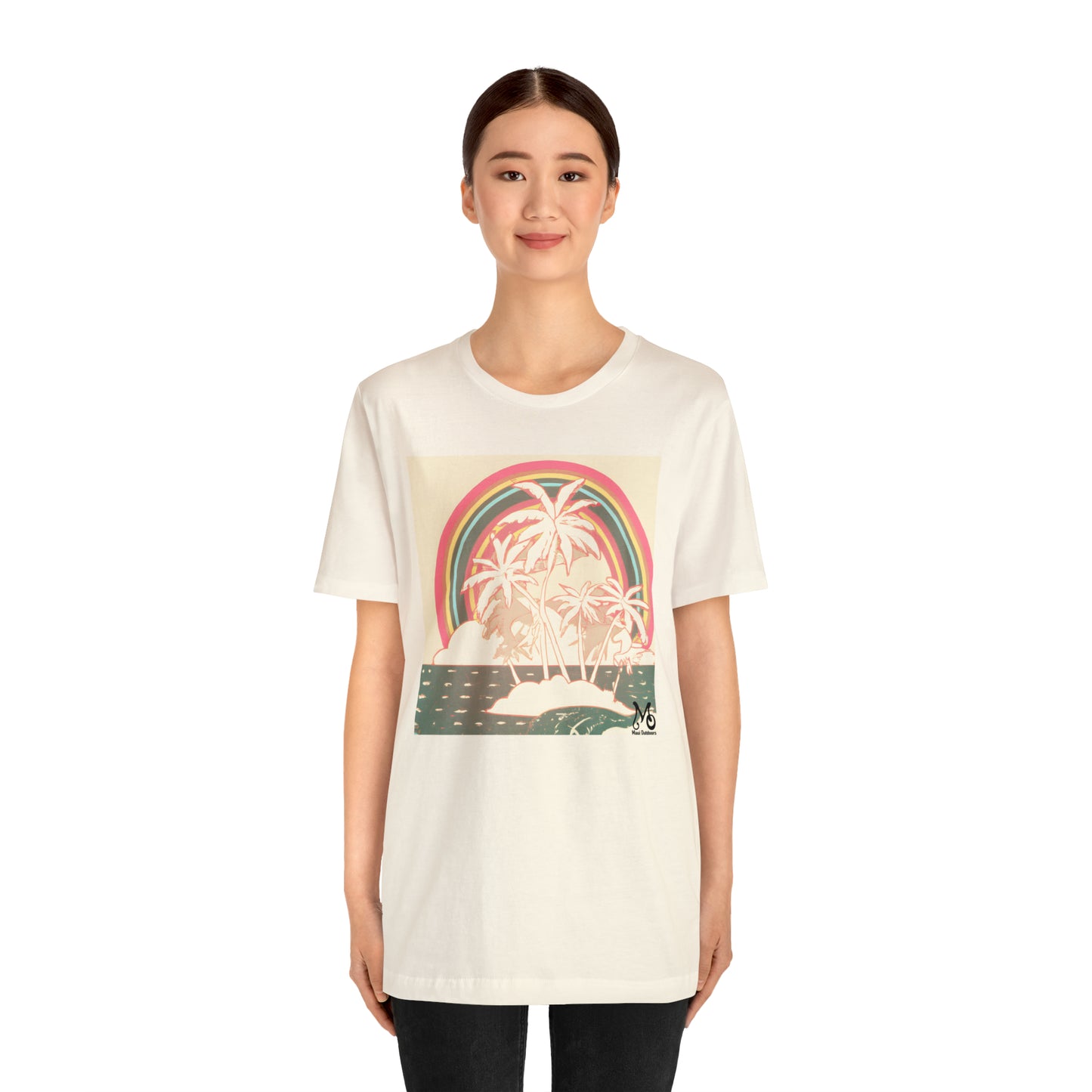 Rainbow View Island - T-shirt