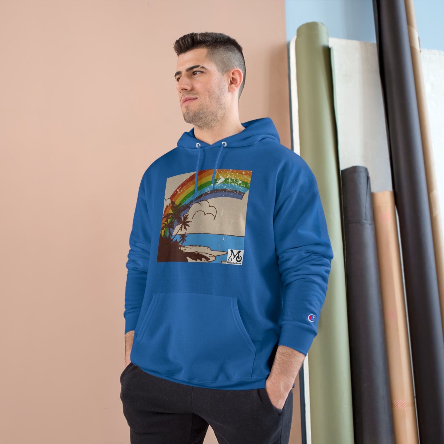 Rainbow Vista IX - Champion Hoodie