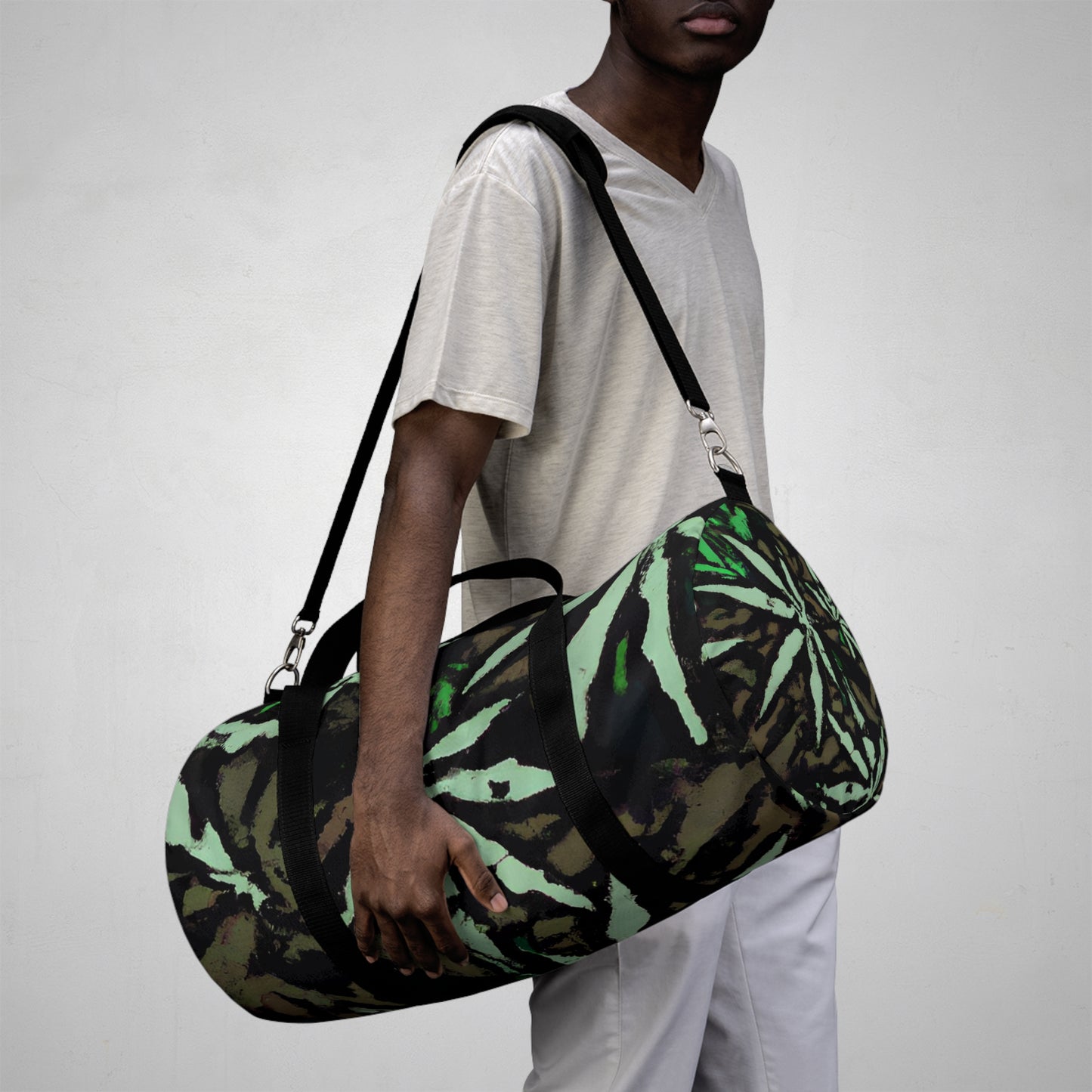 Green Harvest Camo - Duffel Bag