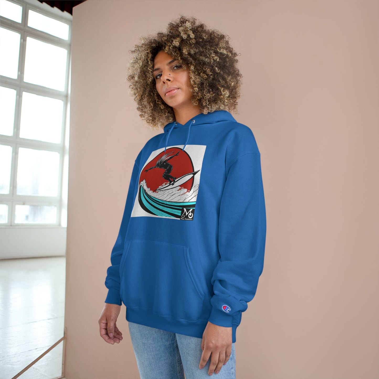 Wave Rider III - Champion Hoodie