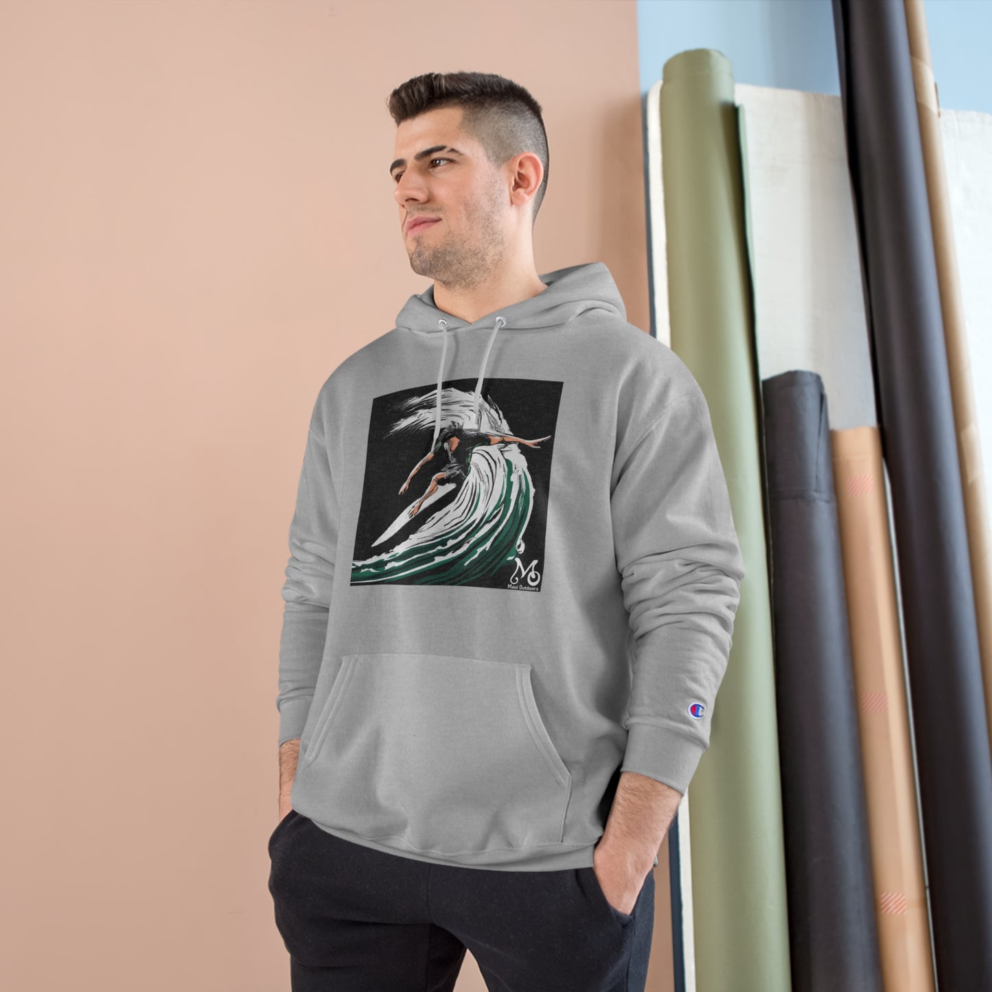 Wave Rider V - Champion Hoodie