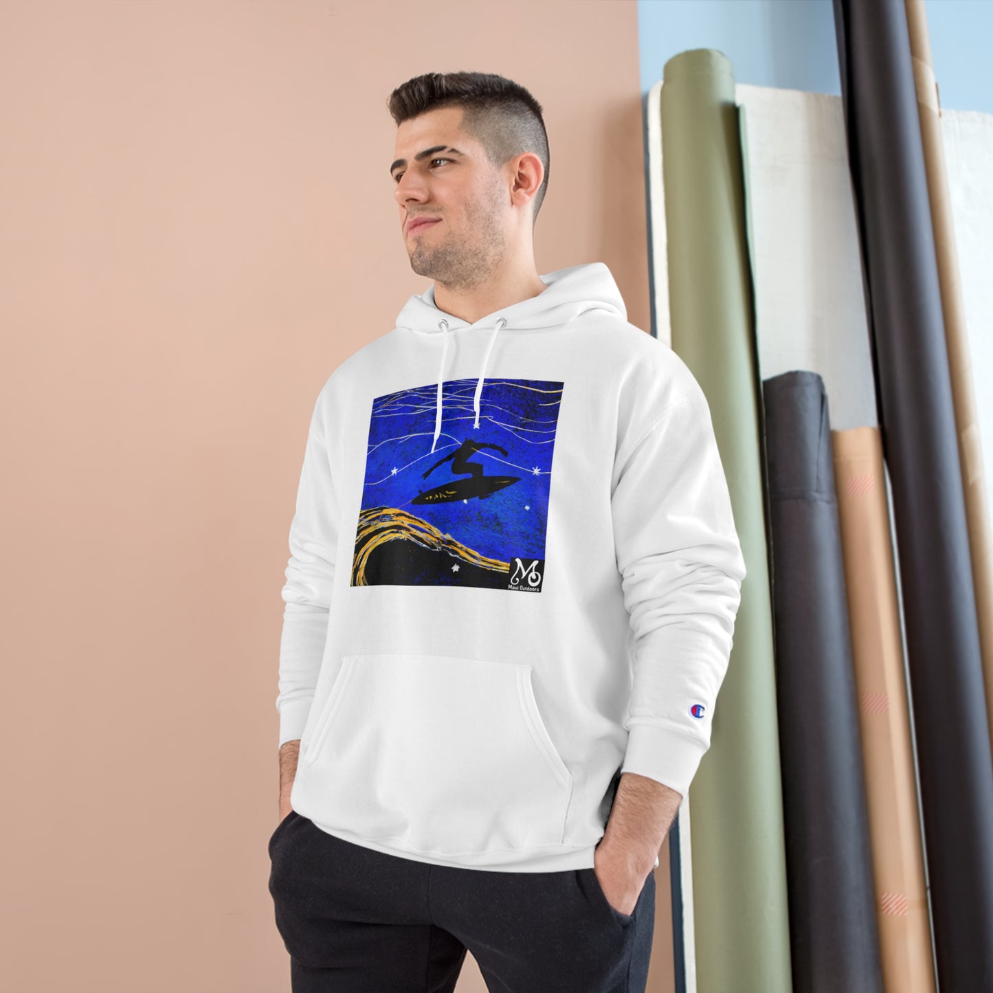 Surf Splendor - Champion Hoodie