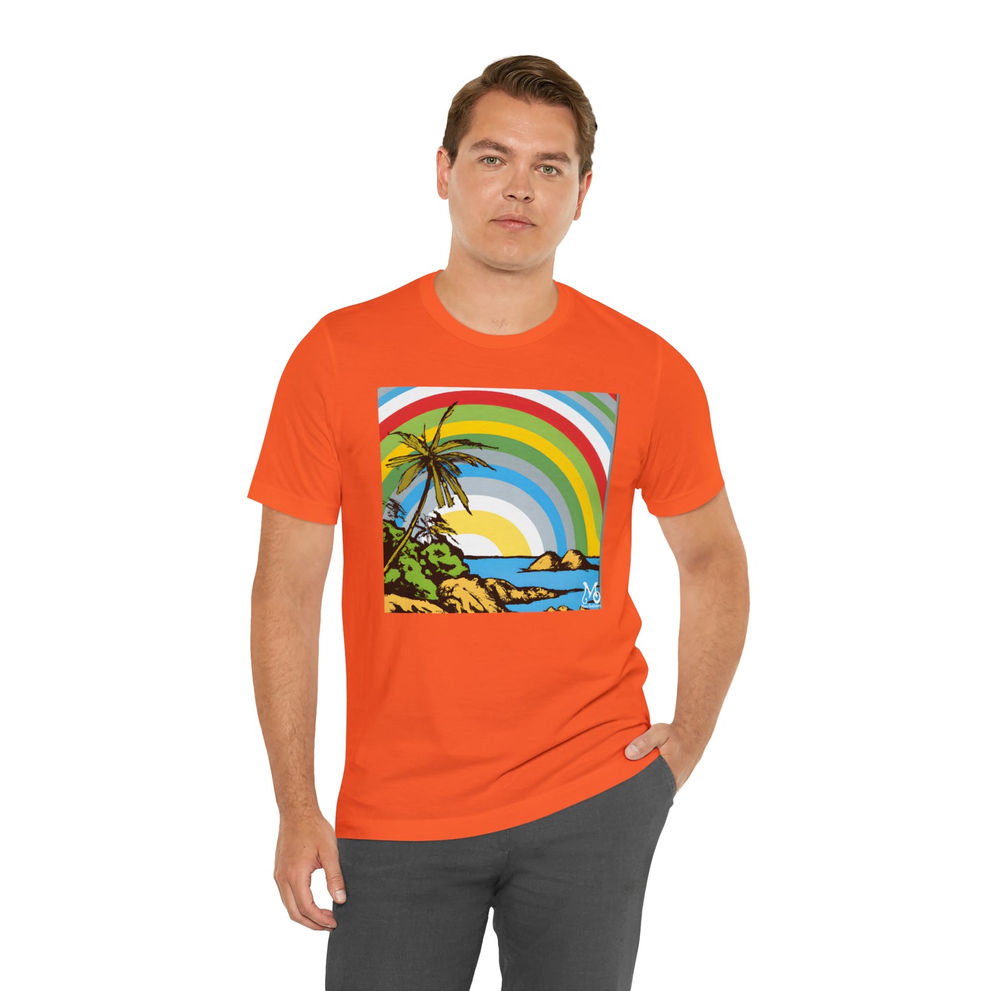 Rainbow Vista Isle - T-shirt