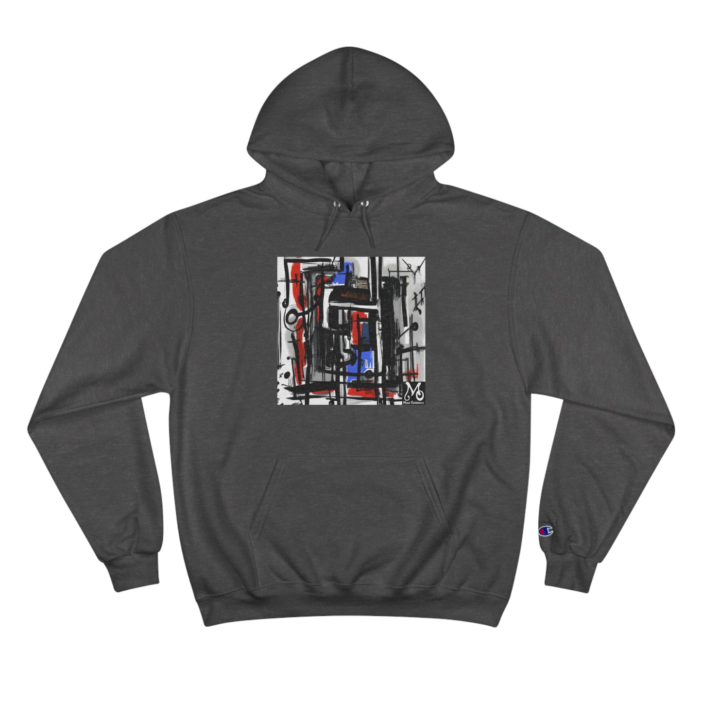 Interlaced Reflections - Champion Hoodie